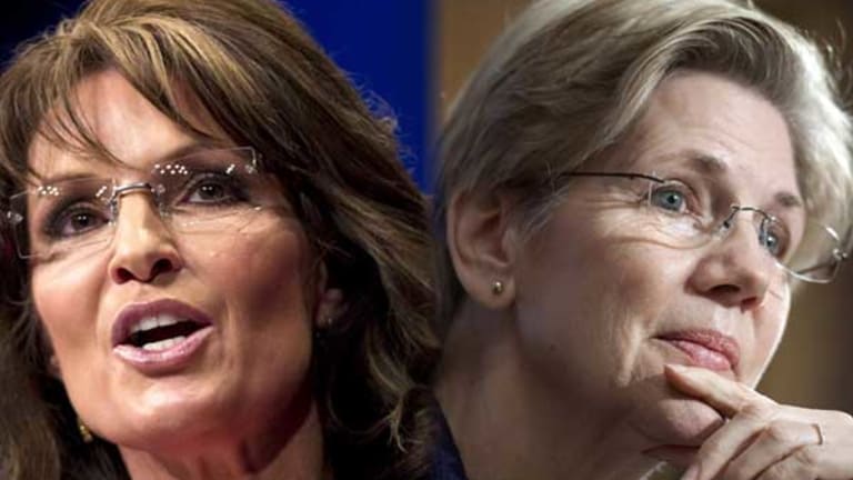 Clinton Blasts Obama, Palin Blasts Warren