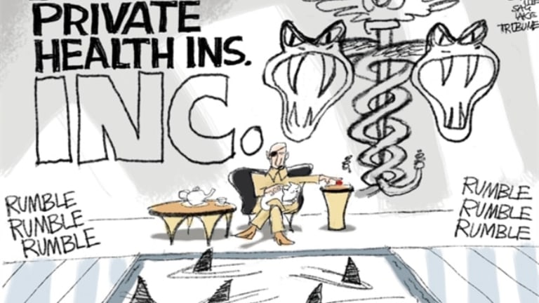 Hand Over Fist: Health Insurers Make a Killing During Contagion