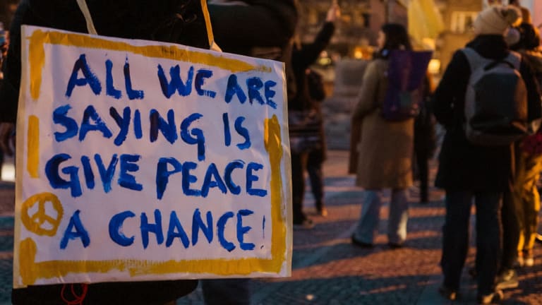 Win the War, Invest in Peace: That's What's Needed