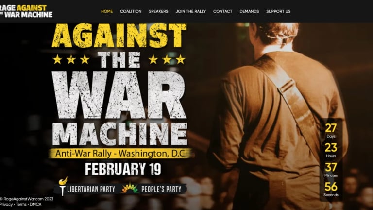 February 19, New Anti-Interventionist Coalition to March to White House from Lincoln Memorial