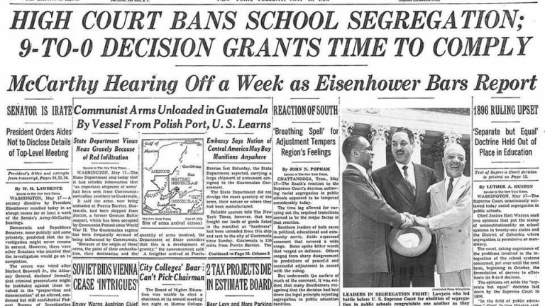 Brown v. Board and Cold War Through a CRT Lens