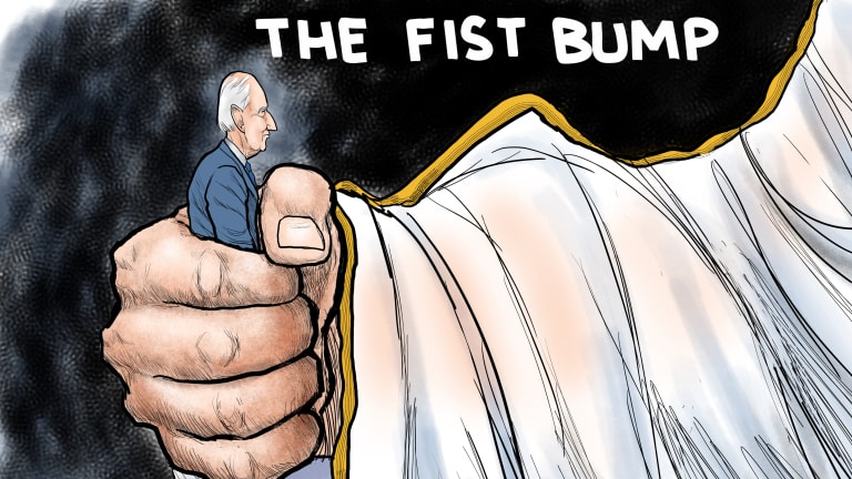Biden: The Middle East Fist Bump