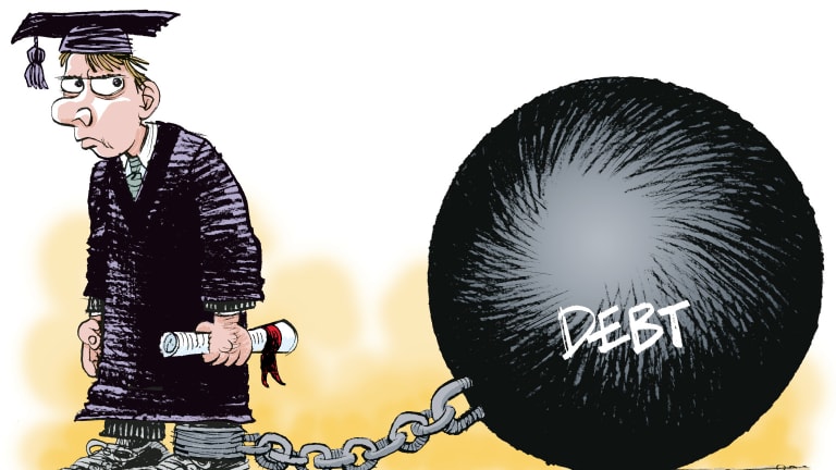 Assault Vehicles and Student Debt