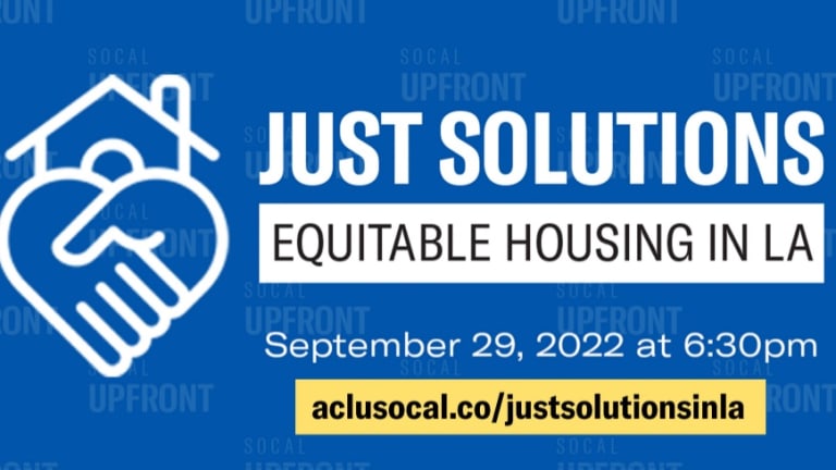 JUST SOLUTIONS: EQUITABLE HOUSING IN LA