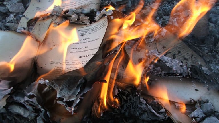 Burning Books (or Rather Book Companies)