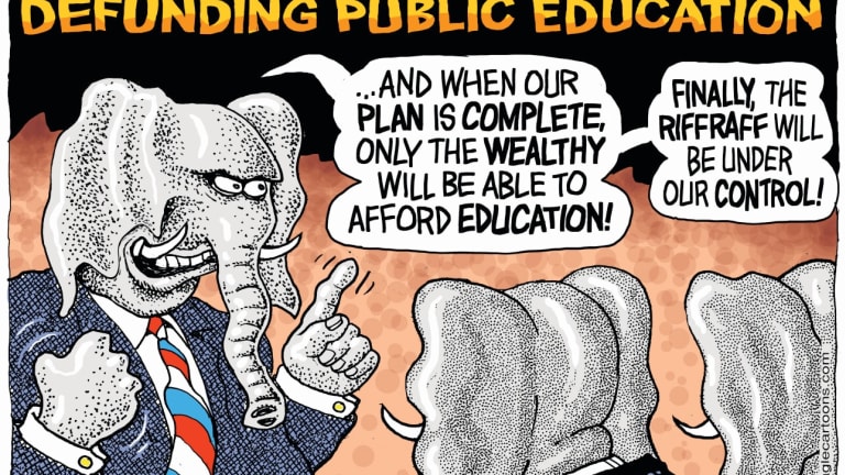 Republicans Want Teachers to Leave Public Education