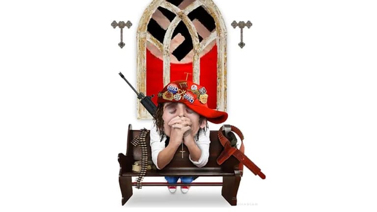 White Christian Nationalists Theocracy