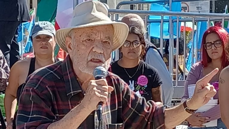 Los Angeles Rally Against the US Cuba Blockade