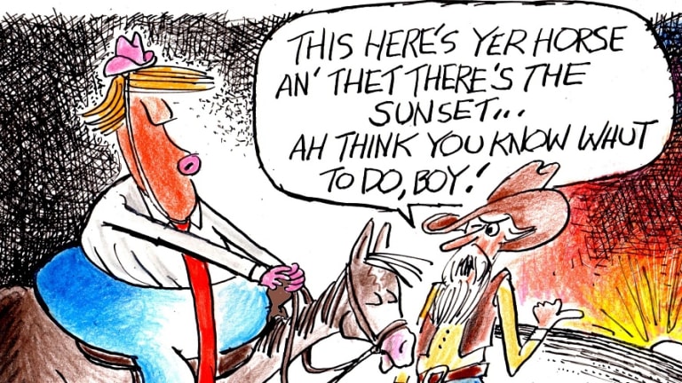 Good Grief, Not Trump Again!