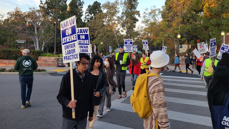 UAW Picketing Continues at UCLA and All UC Campuses