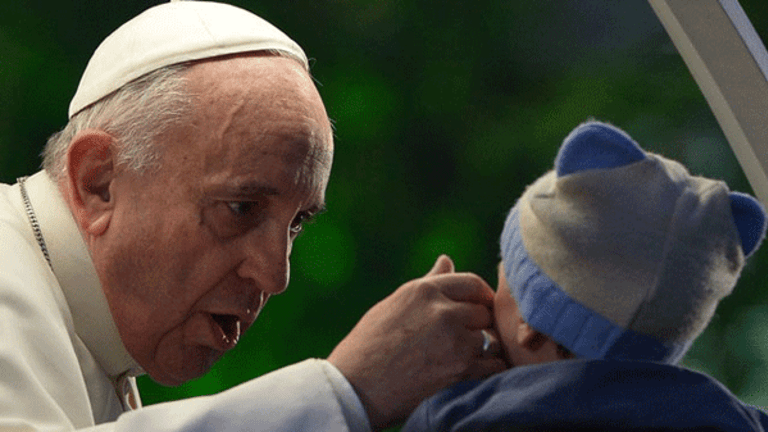 Pope Francis, the Bouncer