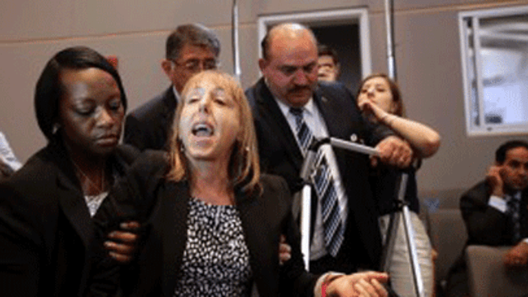 Medea Benjamin Calls President to Account