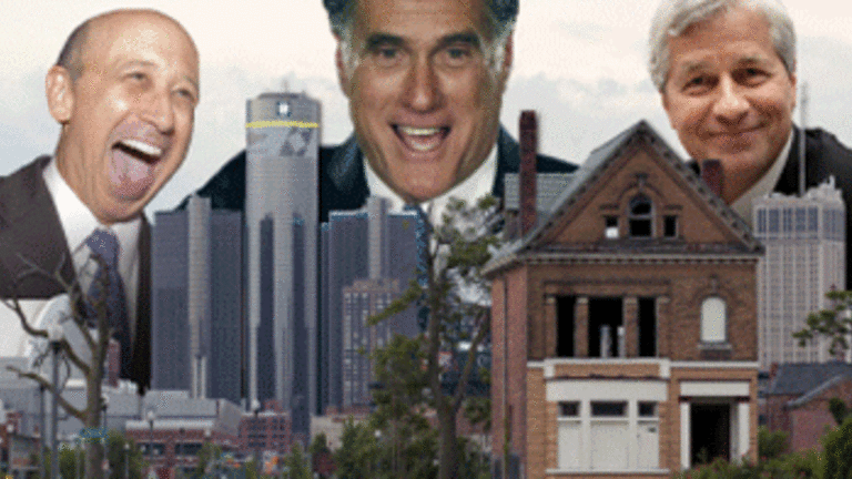 Detroit: Wall Street's Wet Dream
