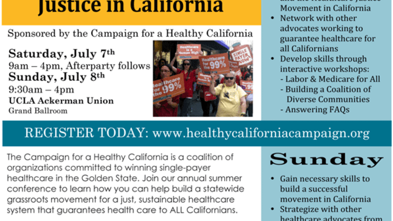 Campaign for a Healthy California’s 3rd Annual Summer Conference - July 7th & 8th