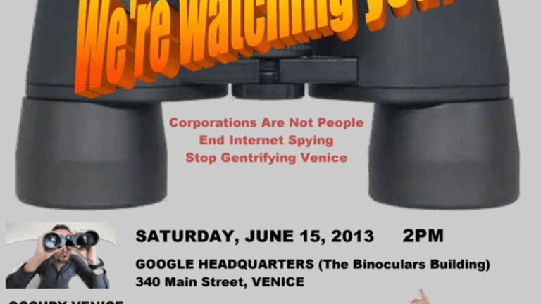 Google: We’re Watching You! -- June 15th