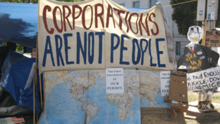 Occupy LA Backed Corporate Personhood Resolution as Eviction Loomed
