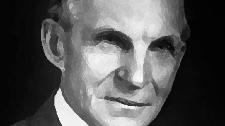 Dissolving a Stain Painted by Henry Ford