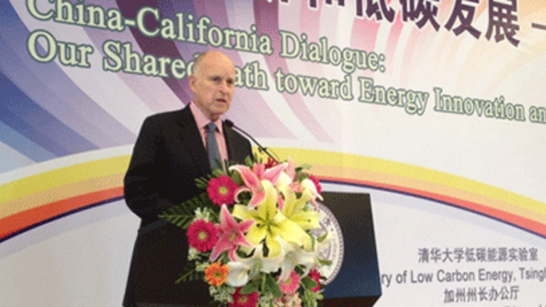 Jerry Brown's Energy Diplomacy
