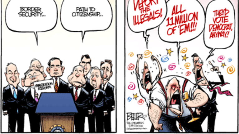 Texas, Congress Go Blue If Immigration Reform Goes Down