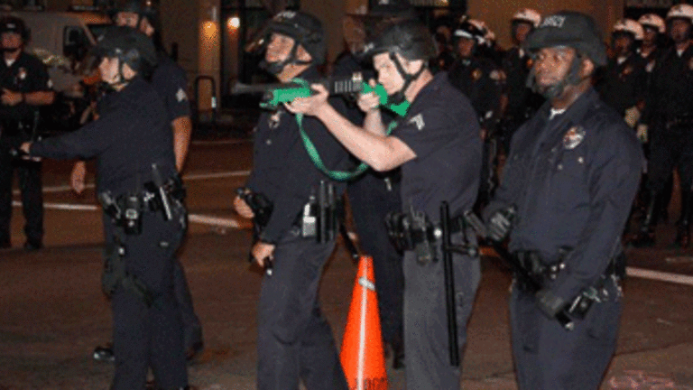L.A. Police Chalking Arrests Spark Uprising