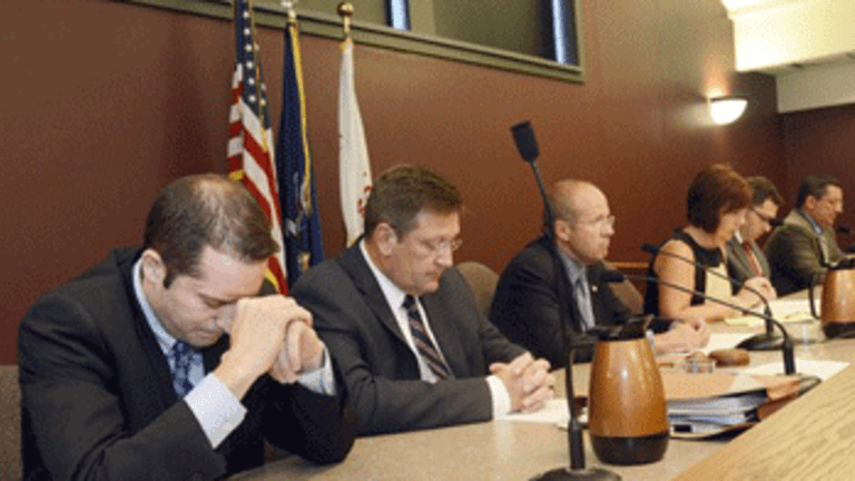 God Responds to Administration Wish That He Consistently Attend Local Town Board Meetings