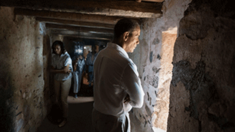 Obama at Robben Island