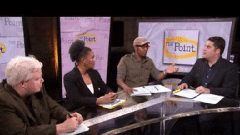 Sharon Stands Up for "Blah" People on Cenk Uygur's "The Point"