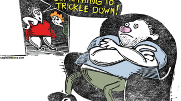 Trickle Down Economics a Pyramid Scheme