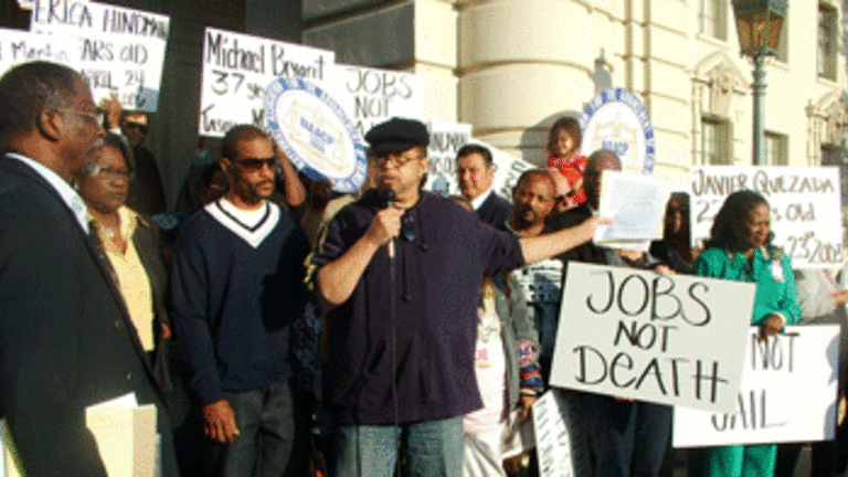 Pasadena Rally Protests Police Shooting of 19-year-old Kendrec McDade