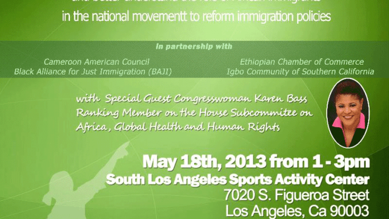 African Immigration Town Hall -- May 18