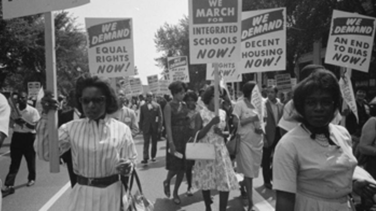 March on Washington Anniversary Summons Painful History