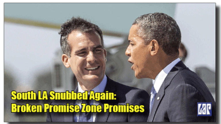 South LA Snubbed Again: Broken Promise Zone Promises