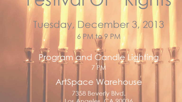 Annual Festival of Rights Hanukkah Party: All Politics Is Local