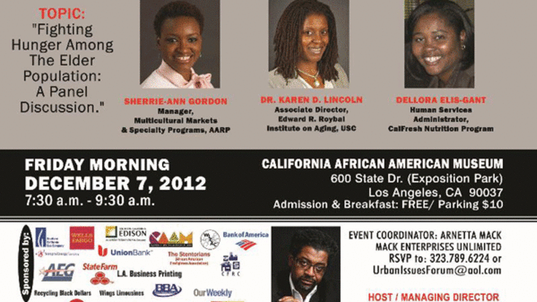 Urban Issues Forum: Senior Hunger