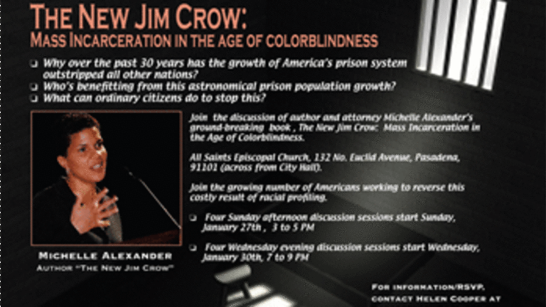 Discuss "The New Jim Crow" at All Saints in Pasadena