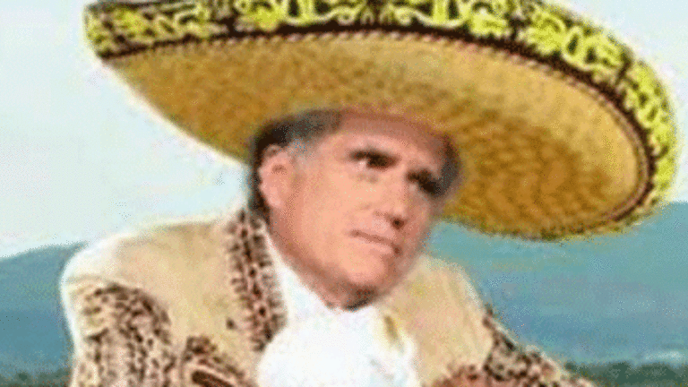 Massa Mitt Does South of the Border