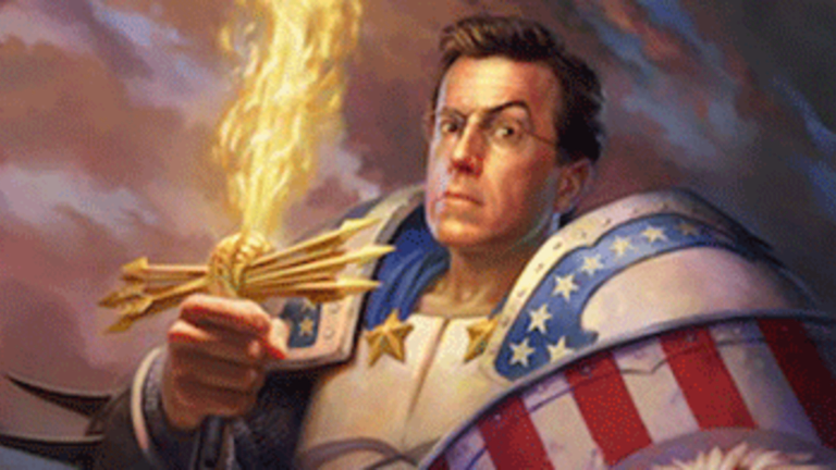 Mr. Colbert -- Wanna Help Us Make a Better Tomorrow, Today?