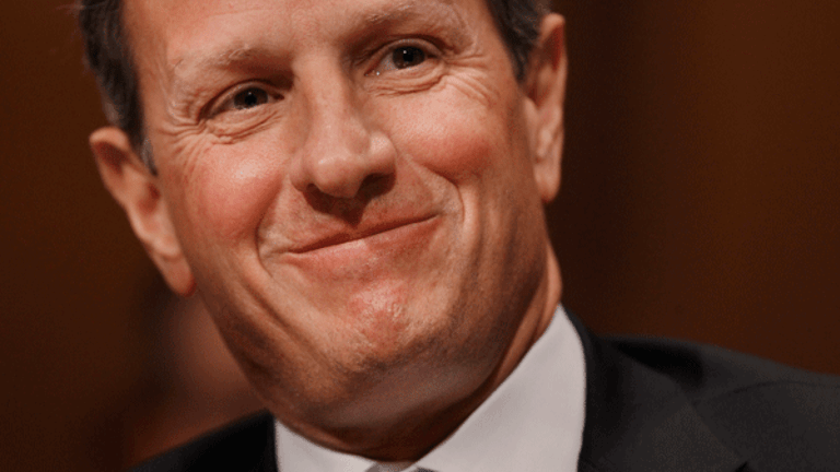 Geithner's Magical Trip Through the Revolving Door