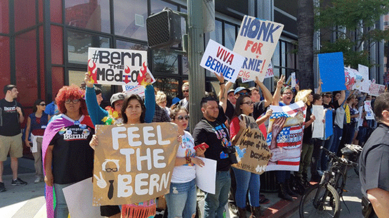 Bernie Bashing by the LA Times