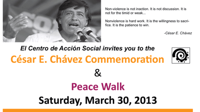 Cesar Chavez Peace Walk -- March 30