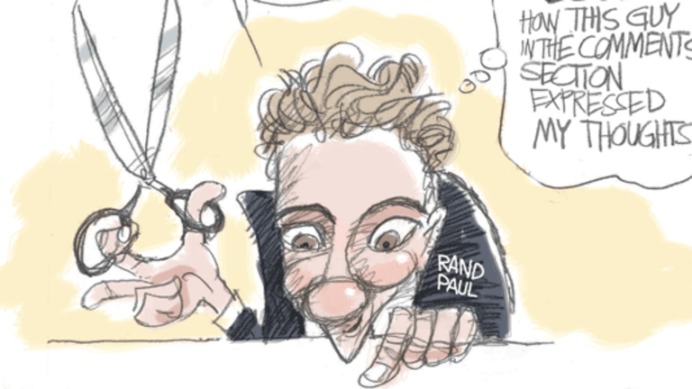 Rachel Maddow Cuts and Pastes Rand Paul