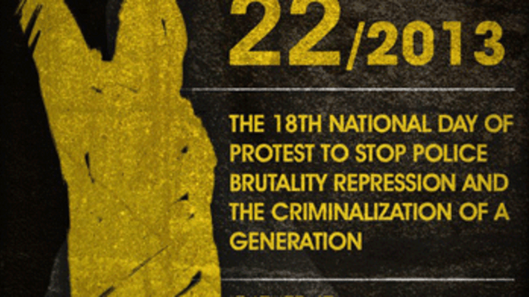 October 22 National Day of Protest to Stop Police Brutality, Repression and the Criminalization of a Generation