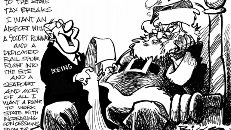 Step Right Up and See Boeing's Amazing Shrinking Tax Rate!