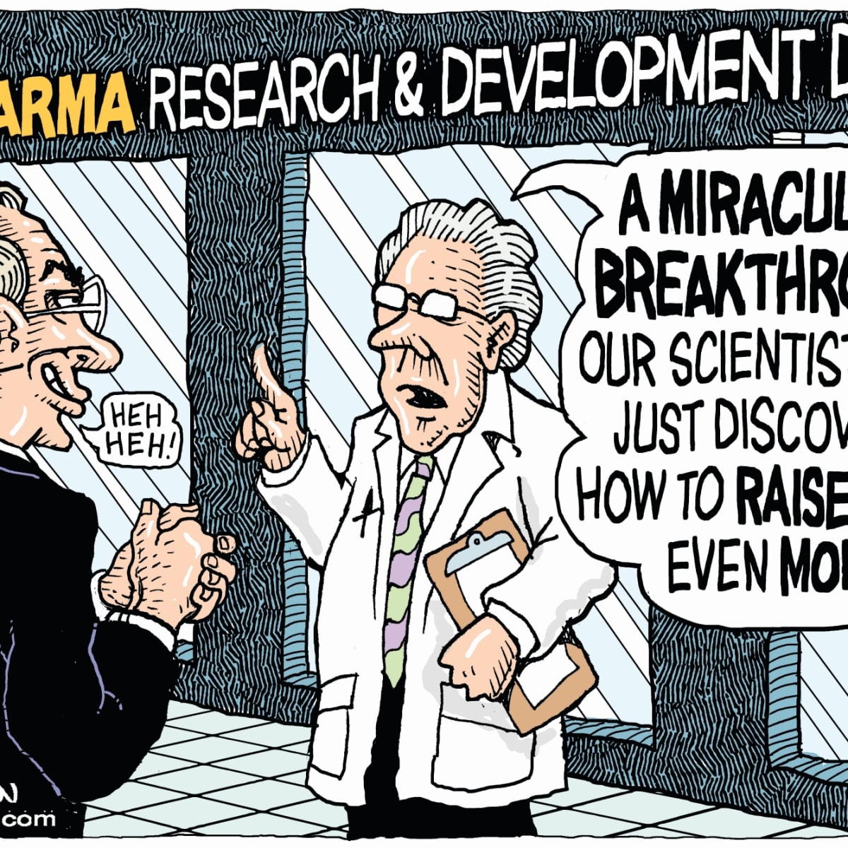 laprogressive.com - F. Douglas Stephenson - Big Pharma Price Gouges to Profit for Top 1%