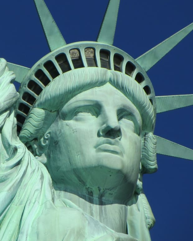 Lady Liberty in Tears