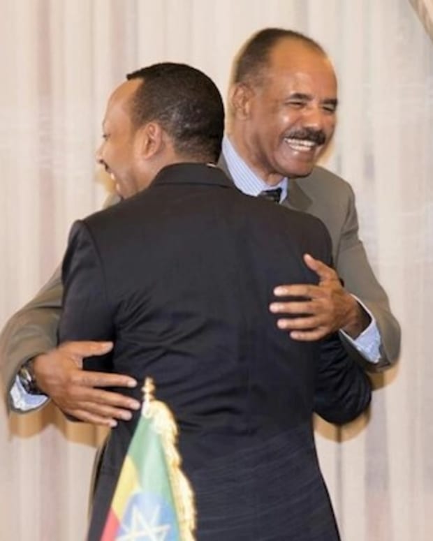 Wedge between Ethiopia and Eritrea