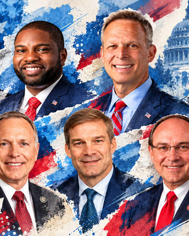 Patriotic Political Portrait Collage