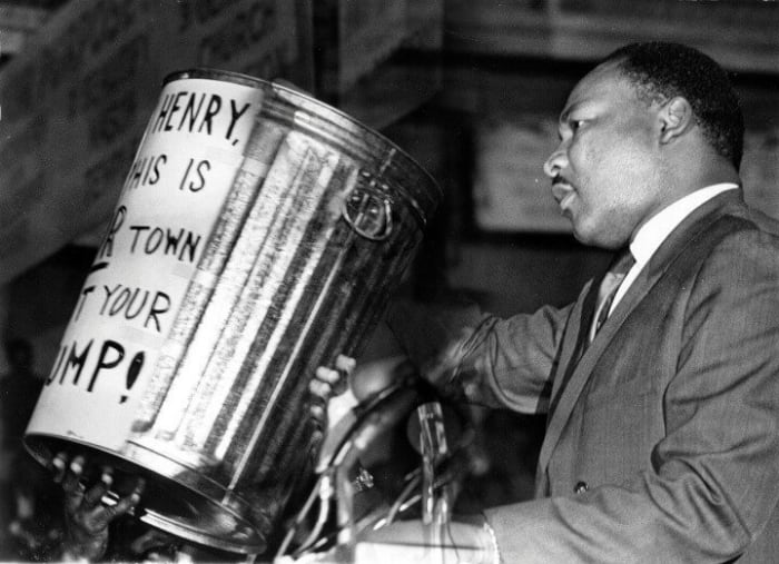 martin luther king was a radical