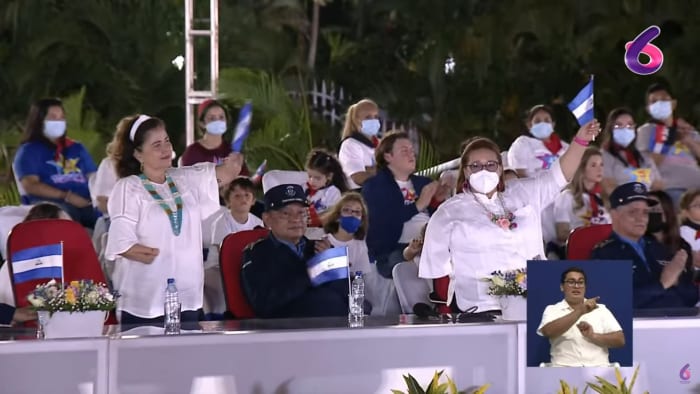 Sandinista women lost arms hands revolution Ortega