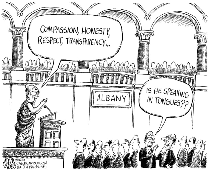 editorial cartoon